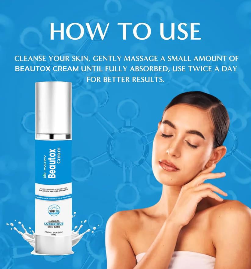 Amazon.com: Beautox SPF-30 Face Cream | Daily Moisturizer with